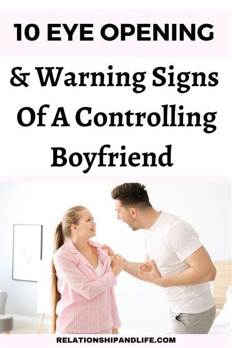 So one of the signs of a controlling, manipulative boyfriend is his inability to be happy for you when you are having fun without him. . Signs of a controlling boyfriend reddit
